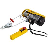 Тельфер электрический TF-800, 0.8 т, 1300 Вт, высота 12 м, 8 м/мин Denzel