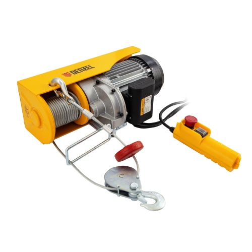 Тельфер электрический TF-1200,1.2 т, 1800 Вт, высота 12 м, 8 м/мин Denzel фото 2