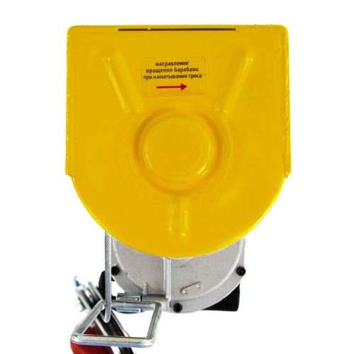 Тельфер электрический TF-1000,1 т, 1600 Вт, высота 12 м, 8 м/мин Denzel фото 7