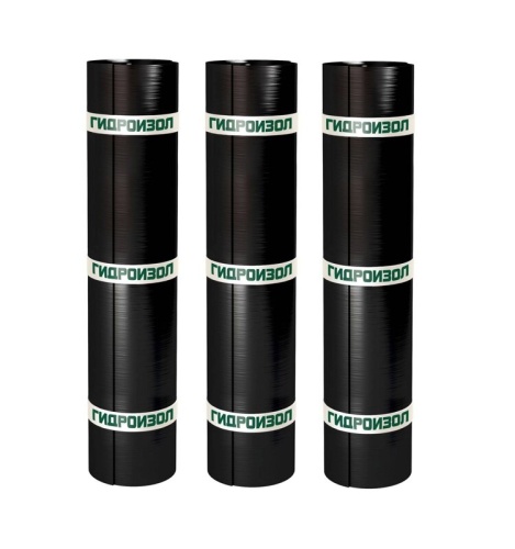 Материал кровельный Гидроизол ТПП-3, нижний слой, стеклоткань, 9 м²