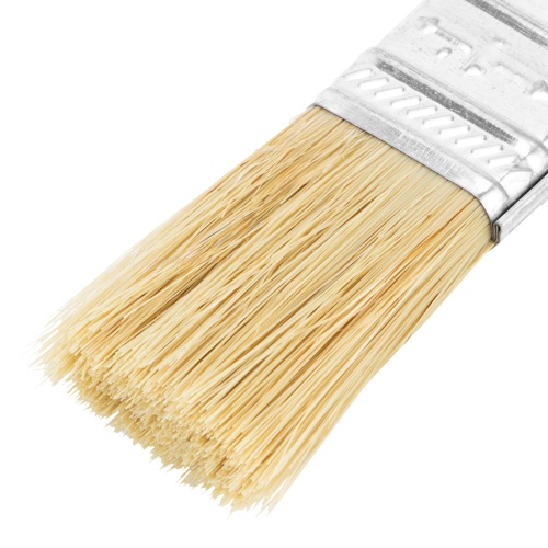 Кисть плоская Slimline 1" (25 мм) натуральная щетина, деревянная ручка Sparta фото 2