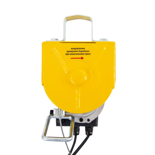 Тельфер электрический TF-800, 0.8 т, 1300 Вт, высота 12 м, 8 м/мин Denzel фото 7