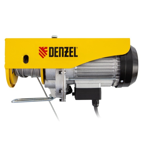 Тельфер электрический TF-500, 0.5 т, 1020 Вт, высота 12 м, 10 м/мин Denzel фото 3