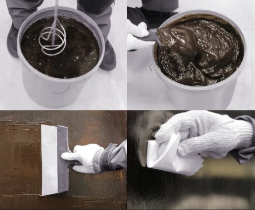 Мастика гидроизоляционная AquaMast, морозостойкая, 17,3 л фото 3