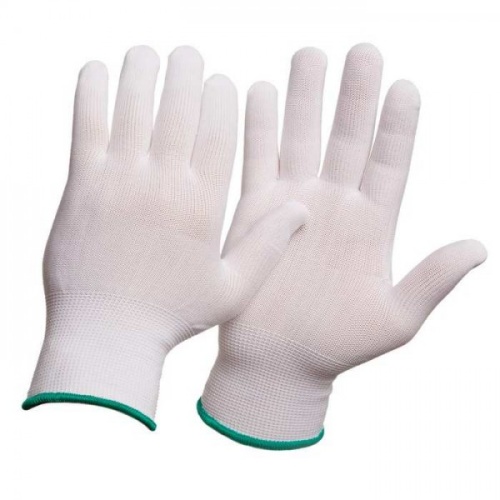 Перчатки нейлоновые без ПВХ