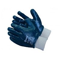 Перчатки с нитриловым покрытием маслобензостойкие