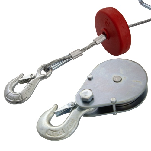 Тельфер электрический TF-800, 0.8 т, 1300 Вт, высота 12 м, 8 м/мин Denzel фото 11