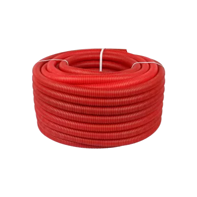 Труба защитная двустенная красная d.110 Труба защитная двустенная красная d.110