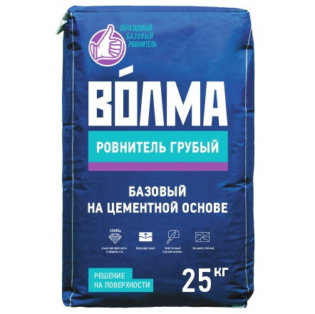 Пол наливной Волма Ровнитель грубый 25 кг Пол наливной Волма Ровнитель грубый 25 кг