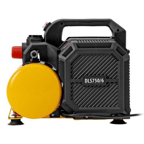 Компрессор  DLS750/6 безмасляный малошумный 750 Вт, 140 л/мин,ресивер 6 л Denzel фото 8