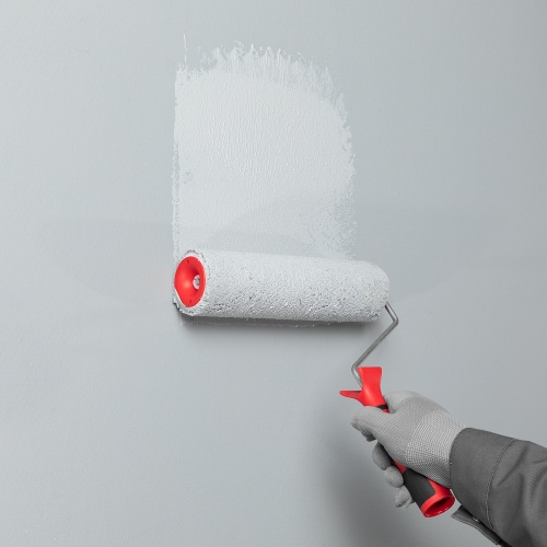 Валик для внутренних работ синтетический, с двухком.ручкой, 250 мм, ворс 12 мм, D 48 мм, D ручки 6 мм, полиакрил Matrix фото 9