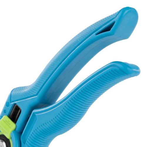 Секатор цветочный, 215 мм, регулировка захвата, пластиковые рукоятки, LUXE Palisad фото 6