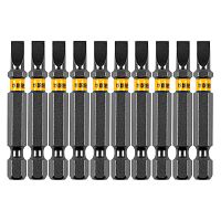 Бита SL5,0х50, сталь S2, шестигранный профиль, 10 шт. Е 6,3 Denzel