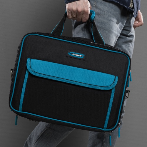 Сумка для инструмента Meister, 31 карман, отсек для ноутБука, наплечный ремень, 400 х 170 х 300 мм Gross фото 14