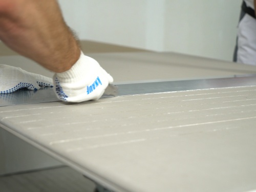 Гипсокартон ГКЛА Knauf ГСП-А УК арочный 2500х1200х6,5 мм фото 9