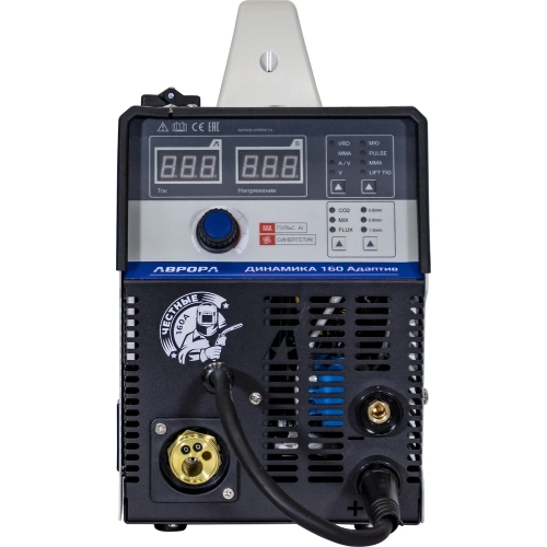 Инверторный сварочный полуавтомат АВРОРА Динамика 160 АДАПТИВ ПУЛЬС 33823 фото 3 Инверторный сварочный полуавтомат АВРОРА Динамика 160 АДАПТИВ ПУЛЬС 33823 фото 3