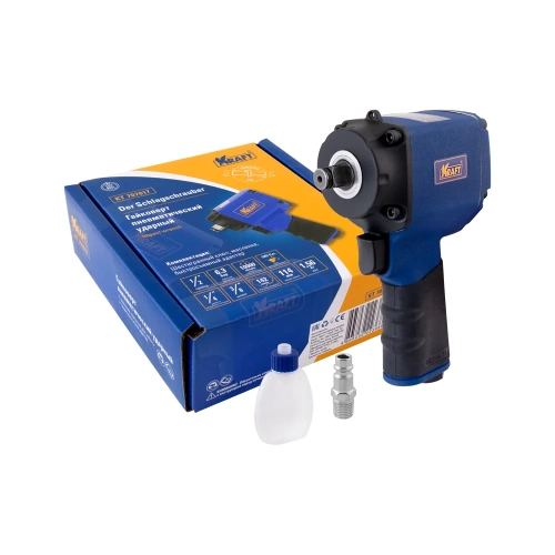 Гайковерт пневматический ударный KRAFT Compact 1/2DR, 1000 Нм, KT 707017 фото 7