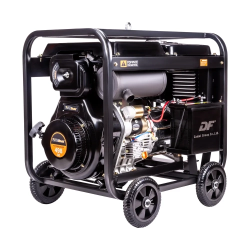 Дизельный генератор Foxweld expert d6500-1, 6.0-6.5 квт, 1ф, розетки 1x16А + 1x32А, ппп, мфд 3в1 8897 фото 7