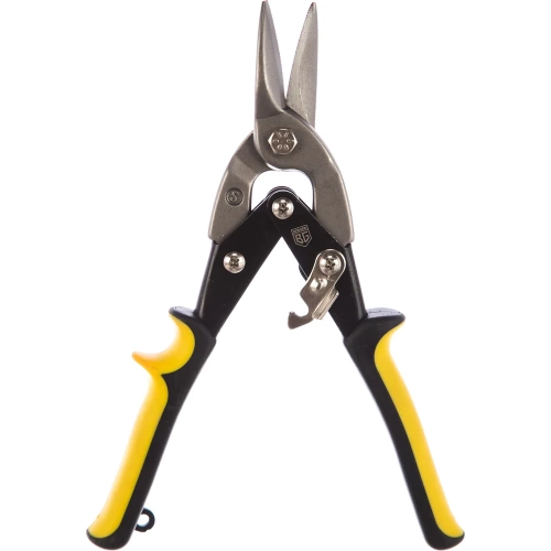 Усиленные ручные рычажные ножницы по металлу Berger BG прямой рез 250 мм BG1233