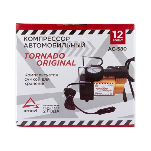 Автомобильный компрессор ARNEZI 10 Атм 30 л/м 110 Вт 10А AC580 ORIGINAL A0302011 фото 4