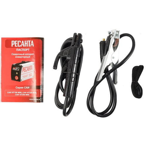 Сварочный аппарат инверторный Ресанта САИ VI7220 MINI 900/65/202 фото 10 Сварочный аппарат инверторный Ресанта САИ VI7220 MINI 900/65/202 фото 10