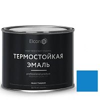 Эмаль термостойкая Elcon Max Therm 400 градусов синяя 0,4 кг
