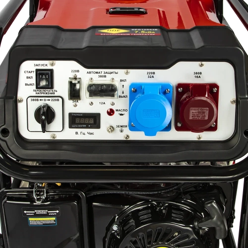 Трехфазный бензиновый генератор DDE DPG10553E фото 8