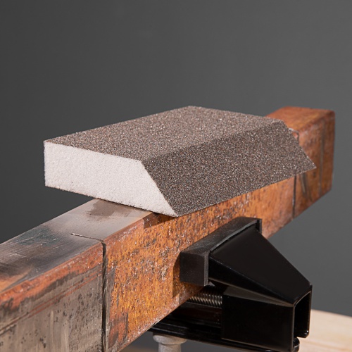 Губка для шлифования, 120 х 90 х 25 мм, трапеция, мягкая, P 80 Matrix фото 8