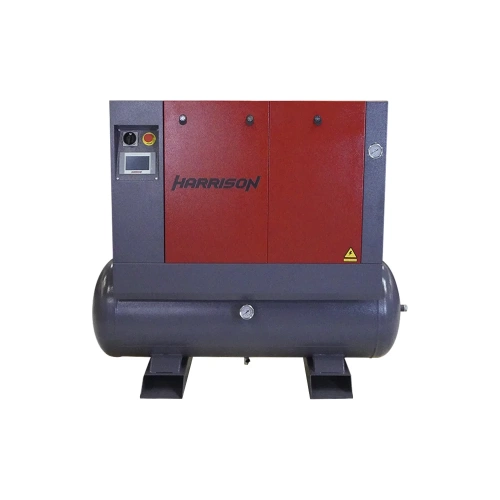 Винтовой компрессор Harrison с ресивером, осушителем и фильтрами: 800л/мин, 8бар, 5,5кВт, HRS-94800TDF3-8 Винтовой компрессор Harrison с ресивером, осушителем и фильтрами: 800л/мин, 8бар, 5,5кВт, HRS-94800TDF3-8