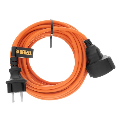 Удлинитель-шнур силовой Garden Series, б/з, ПВС, 10м, 1 розетка, 2 x 1,5 мм, Denzel фото 3
