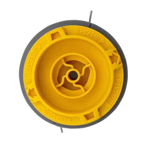 Катушка триммерная полуавтомат, быстрая заправка, шестигранник HEX х 15/6, болт 5/16 левый, М8 левый Denzel фото 2