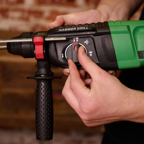 Перфоратор WORTEN SDS-plus, сетевой, 870W с набором 5 буров КА-90000340 фото 11 Перфоратор WORTEN SDS-plus, сетевой, 870W с набором 5 буров КА-90000340 фото 11