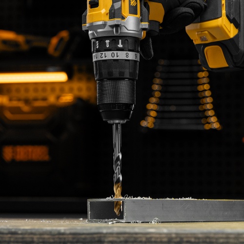 Сверло спиральное по металлу 9 x 125 мм, Р6М5, Golden Tip  Denzel фото 9