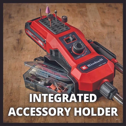 Гравер аккумуляторный Einhell PXC TE-MT 18/34 Li, 18В, 5-34тыс/мин, гибкий вал, н.оснастки 55пр, без АКК 4419360 фото 7 Гравер аккумуляторный Einhell PXC TE-MT 18/34 Li, 18В, 5-34тыс/мин, гибкий вал, н.оснастки 55пр, без АКК 4419360 фото 7