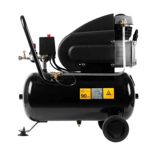 Масляный поршневой компрессор с прямым приводом WIEDERKRAFT 225 л/мин, 24л., WDK-90225 фото 6