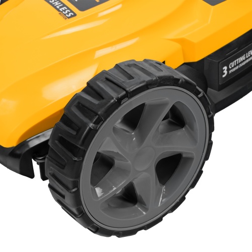 Портативная аккумуляторная газонокосилка CLM-22, Li-ion, 20В, 220 мм // Denzel фото 11