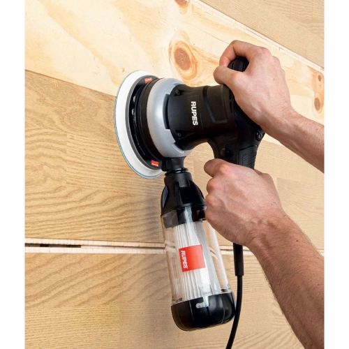 Машинка шлифовальная ротор-орбитальная липучка RUPES Velcro 150 мм орбитальный ход 5 мм ER305TE#230/H5/DE/STD фото 5