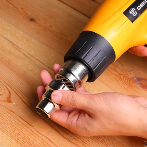 Строительный фен DEKO HG2000W, 2000Вт, 2 скорости, защита от перегрева 063-4166 фото 7