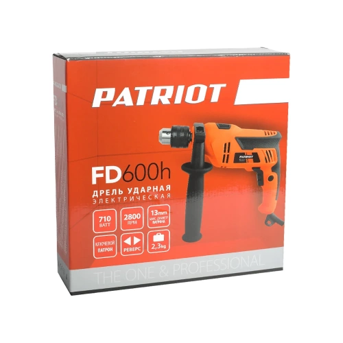 Электрическая ударная дрель PATRIOT FD 600H 120301440 фото 11
