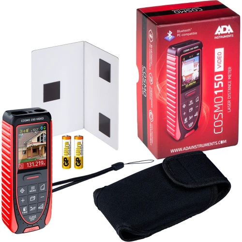 Профессиональный лазерный дальномер ADA Cosmo 150 Video с поверкой А00524 фото 6 Профессиональный лазерный дальномер ADA Cosmo 150 Video с поверкой А00524 фото 6