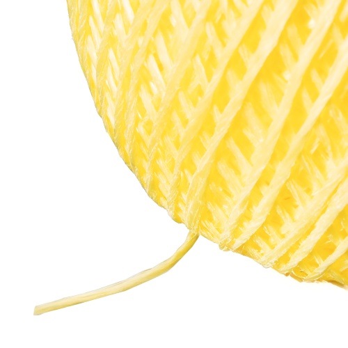 Шпагат полипропиленовый желтый, 1.4 мм, L 500 м, Сибртех фото 3