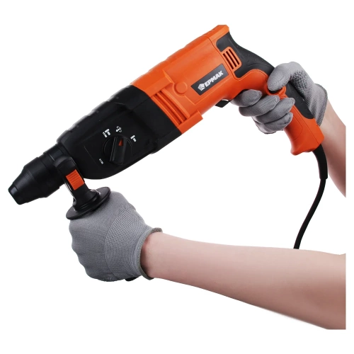 Электрический перфоратор ЕРМАК ПРГ-30/1200Вт + набор буров 664-226 фото 8 Электрический перфоратор ЕРМАК ПРГ-30/1200Вт + набор буров 664-226 фото 8