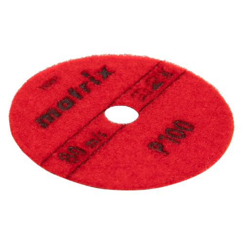 Алмазный гибкий шлифовальный круг, 100 мм, P100, сухое шлифование, 5 шт. Matrix фото 2 Алмазный гибкий шлифовальный круг, 100 мм, P100, сухое шлифование, 5 шт. Matrix фото 2