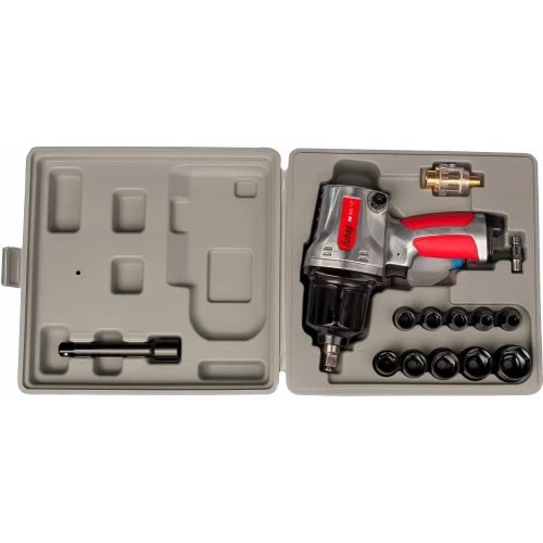 Ударный пневмогайковерт FUBAG IW900 + набор головок 100195 фото 8