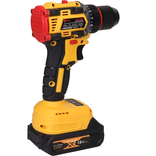 Аккумуляторная дрель EDON AD-18BL набор 24893 фото 3