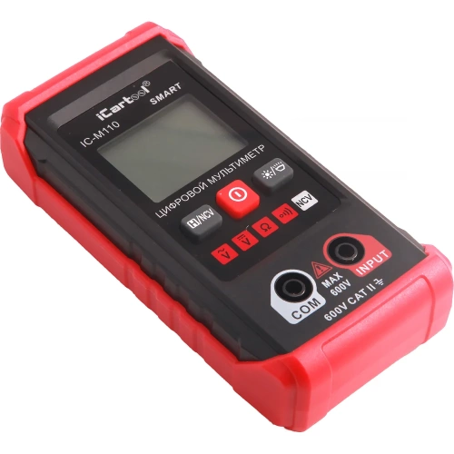 Цифровой смарт мультиметр iCarTool с подсветкой экрана CATII 600V IC-M110 фото 11 Цифровой смарт мультиметр iCarTool с подсветкой экрана CATII 600V IC-M110 фото 11