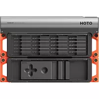 Электрическая мини-дрель с набором свёрл HOTO SNAPBLOQ Electric Mini Drill Set (20 предметов, серый, красный, D-A03) HFE0023GL