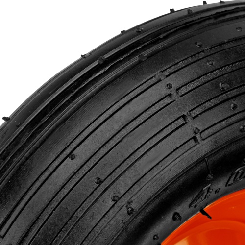 Колесо пневматическое, 4.00-6, D 325 мм, внутренний подшипник D 16 мм, длина оси 100 мм Palisad фото 3