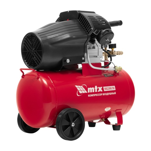 Компрессор воздушный КК-2200/50, 2,2 кВт, 350 л/мин, 50 л, прямой привод, масляный MTX фото 2 Компрессор воздушный КК-2200/50, 2,2 кВт, 350 л/мин, 50 л, прямой привод, масляный MTX фото 2