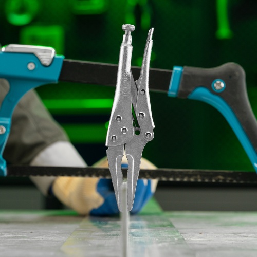 Зажим ручной, удлиненный захват, 170 мм Сибртех фото 13